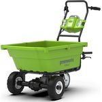 brouette à moteur électrique greenworks g40gc