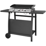 plancha gaz sur chariot happy garden seville